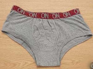 Men's Grey ONN Briefs