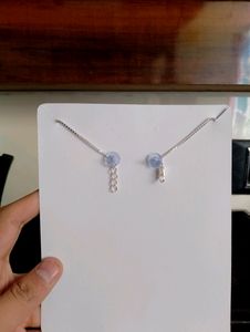 Nacklace And Earrings Combo Pure Silver