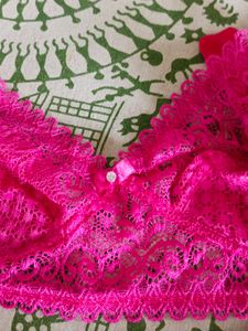 Pink Lingerie | Bra And Panty Set