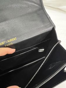Ysl Black Leather Shoulder Bag