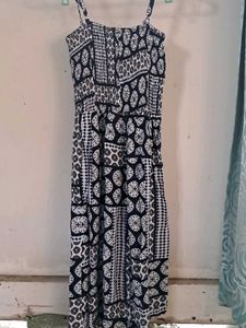 Boho Print Smocked Sundress