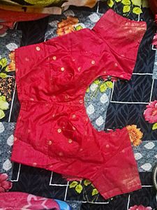 Elegant Green and pink combination Saree