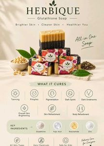 Glutathione Soap 100g