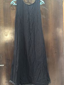Elegant Black Kurta Set with Embellishments