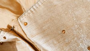 Silk Golden Blouse