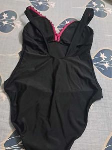 Stylish Black One-Piece Swimsuit