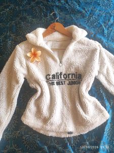 Cozy California Teddy Fleece Hoodie