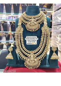 Temple Bridal Necklace Set