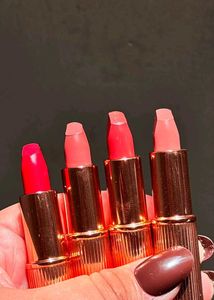 Set of 4 Luxury Lipsticks Iconic mini lip wardrobe