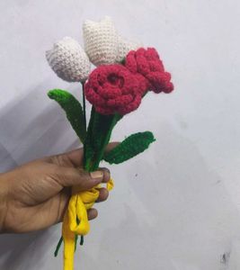 Combo Of Crochet Flowers