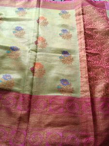 Beautiful Chanderi Silk Saree🤩