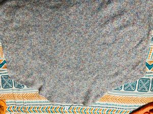 Women Casual Woolen Ponchu