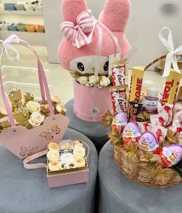 Adorable Gift Basket with Plush Toy