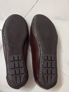Stylish Brown Leather Loafers