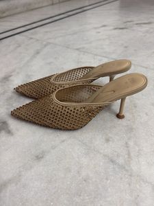 Sparkling Embellished Mules