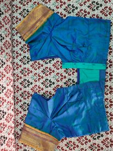 Elegant Purple Banarasi Silk Saree