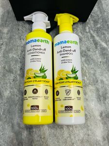Mamaearth Lemon Anti Dandruff Shampoo & Conditione