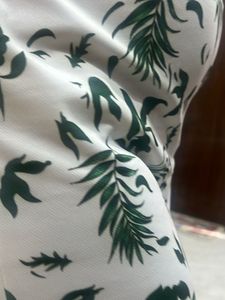 Stylish Leaf Print Co-ord Set