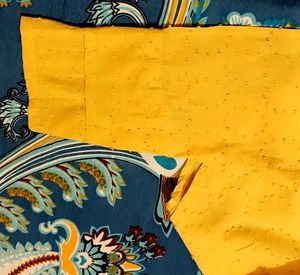 🌼 Elegant Flared Yellow Dress