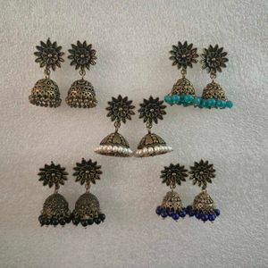 Beautiful Jhumka Earrings Set - New