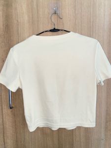 Cream Cherub Graphic Tee