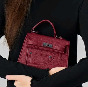 Chic Maroon Handbag