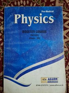 Pre-Medical Physics Booster Course