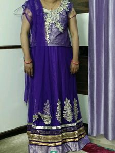 Dress In Blue Full Set In 3 Piece
