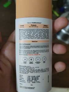 WishCare Daily Tinted Fluid Sunscreen SPF 50+