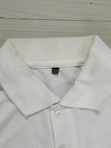 Boy's White Cricket Jersey and Pants Set