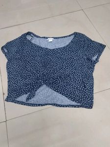 Navy Blue Top