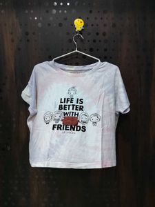 Friends Graphic Tie-Dye T-Shirt