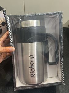 New-Richcraft Silver Plus Insulated Steel Flask