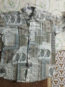 Boho Patchwork Print Kurta / Shirt ⚡ free deliv