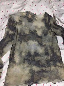 Pinteresty Unique Tie-Dye Long Sleeve Top