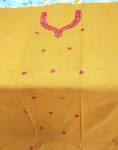 unstitched embroidery full suit piece