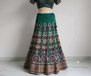 Elegant Green Lehenga Choli