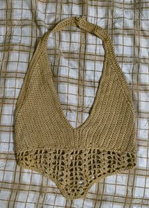 Boho Crochet Halter Top