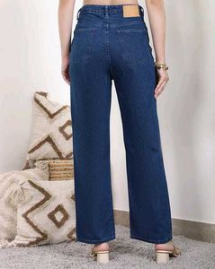 Wide Leg Denim Jeans