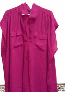 Pink Short Sleeves Top