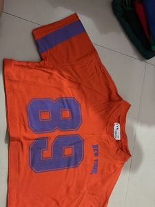Orange Graphic T-Shirt