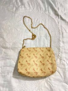Vintage Logo Print sling bag