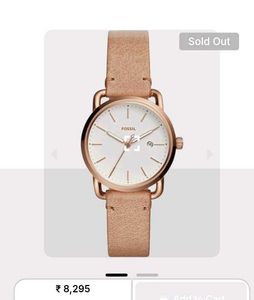 Fossil Rose Gold Women's Watch ES4334