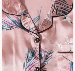 Floral Pink Pajama Set