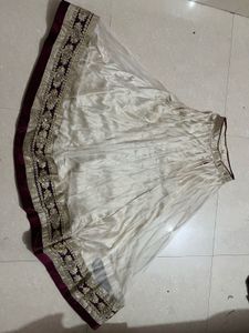 Elegant Embroidered Skirt(lahenga)