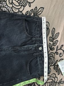 Stylish Denim Maxi Skirt &amp; Red Top Set