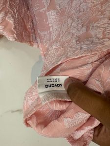 Savana Cute Pink Textured Mini Dress