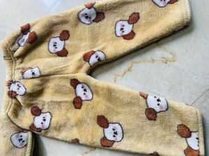 Cute Teddy Bear Pajama Set