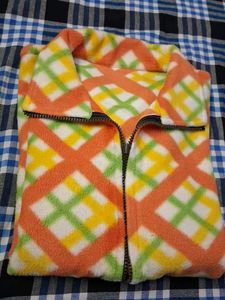 Cozy Plaid Zip-Up Jacket
