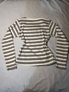 Striped Long Sleeve Top